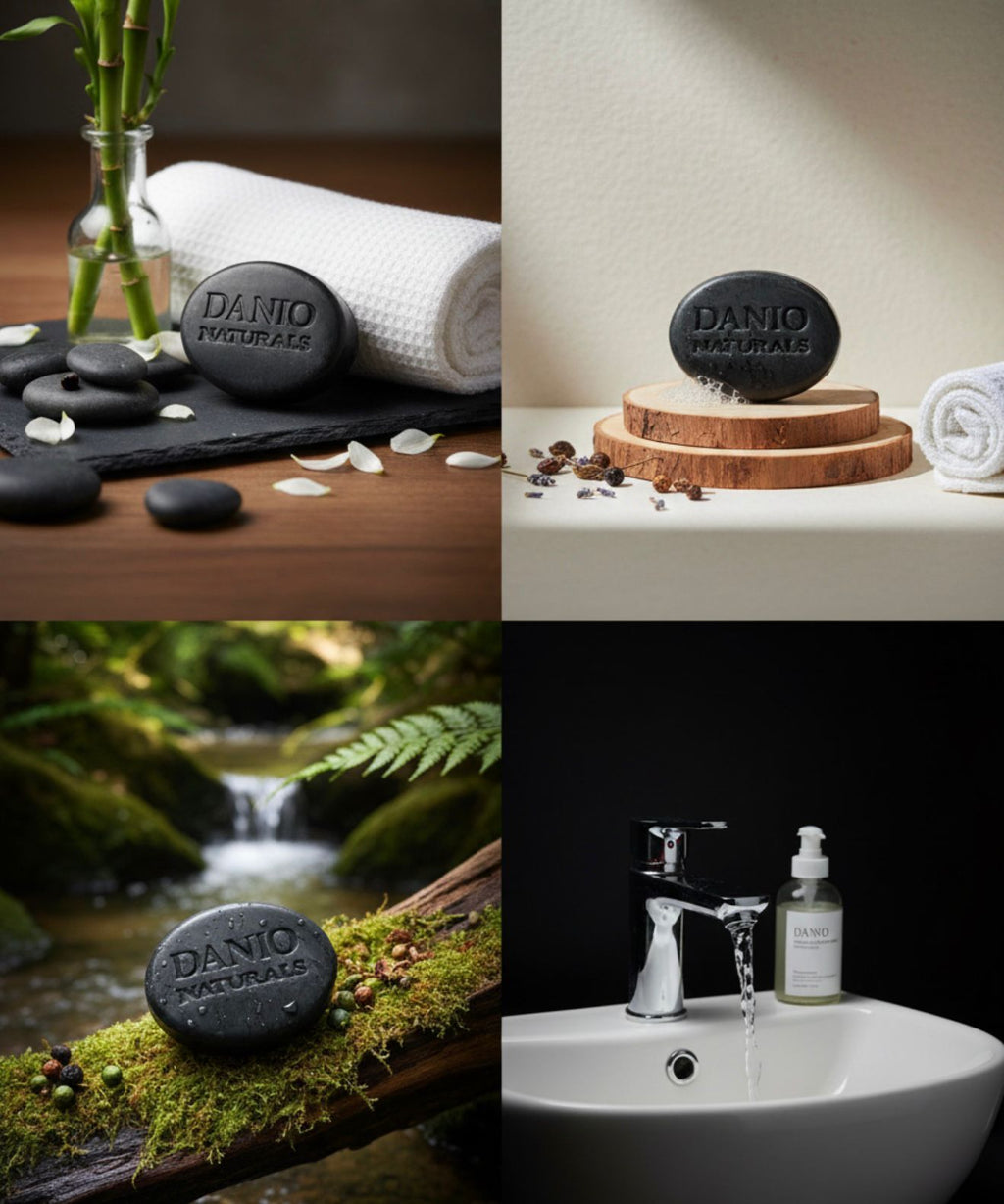 Danio Naturals Activated Charcoal Soap – Deep Cleansing