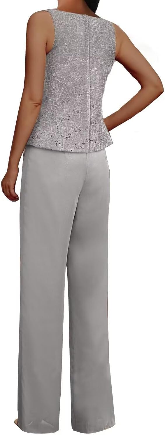 Chiffon Mother of the Bride Pant Suit