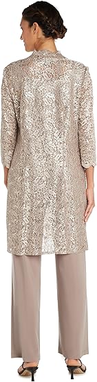 Richards Women’s 3-Piece Glitter Lace Set