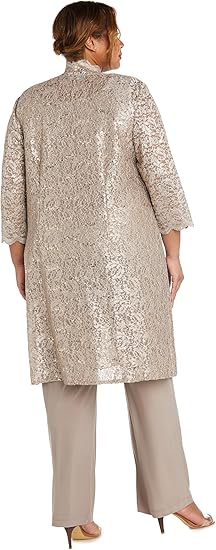 Richards Women’s 3-Piece Glitter Lace Set
