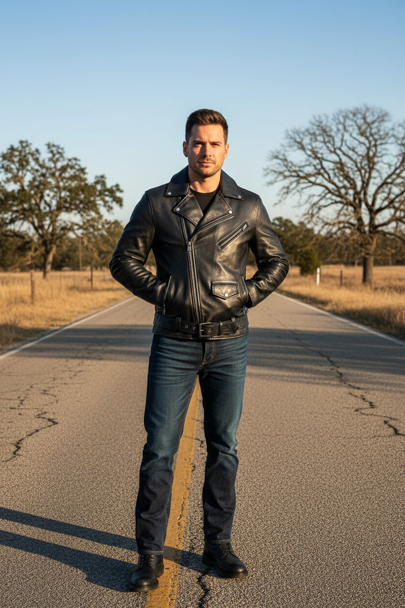 Pearl Danio Classic Rider Leather Jacket