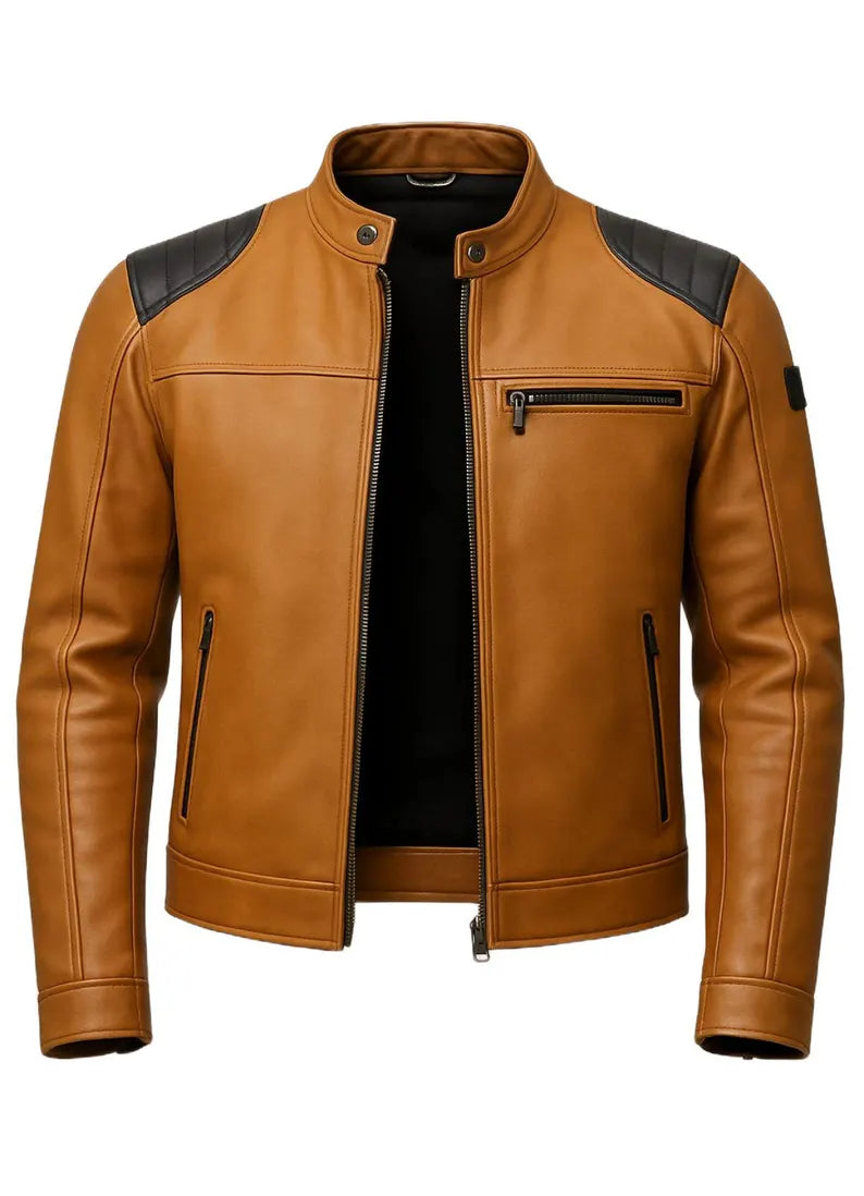 Men’s Classic Leather Jacket